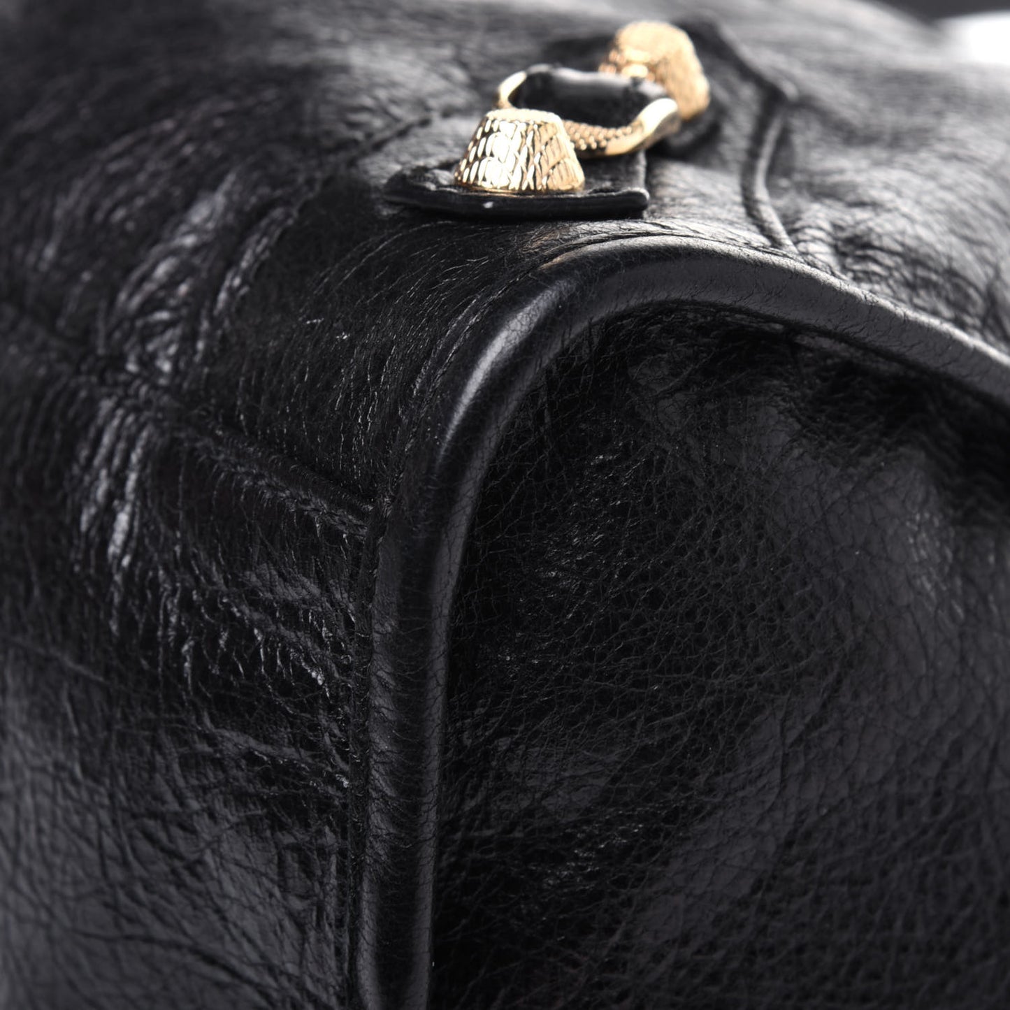Agneau Giant 12 Gold Hardware City Black