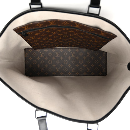 Louis Vuitton Monogram Macassar Weekend Tote GM 5 of 9
