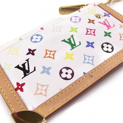 Louis Vuitton Monogram Multicolor Key Pouch White 5 of 8