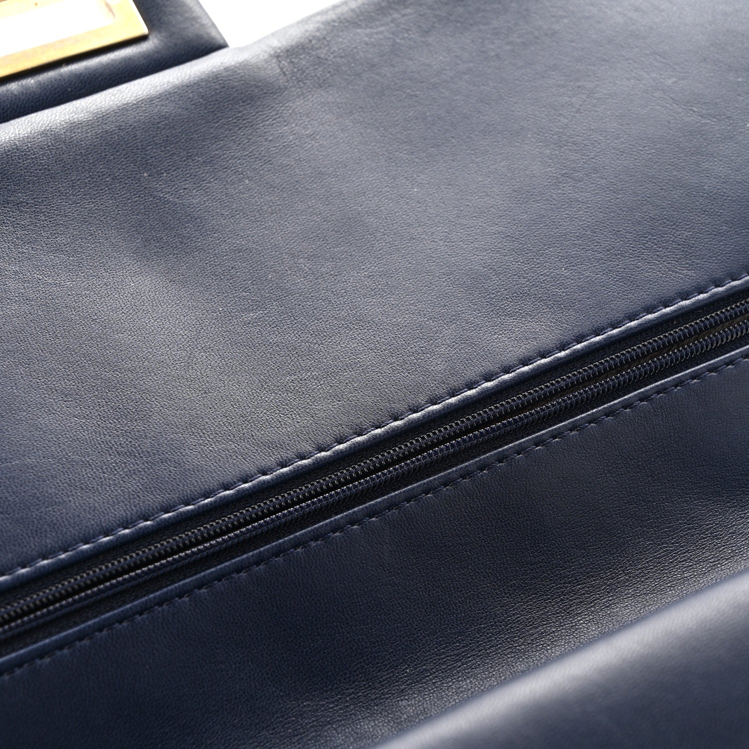 Chanel Distressed Patent Quilted 2.55 Reissue 227 Flap Navy 13 of 13