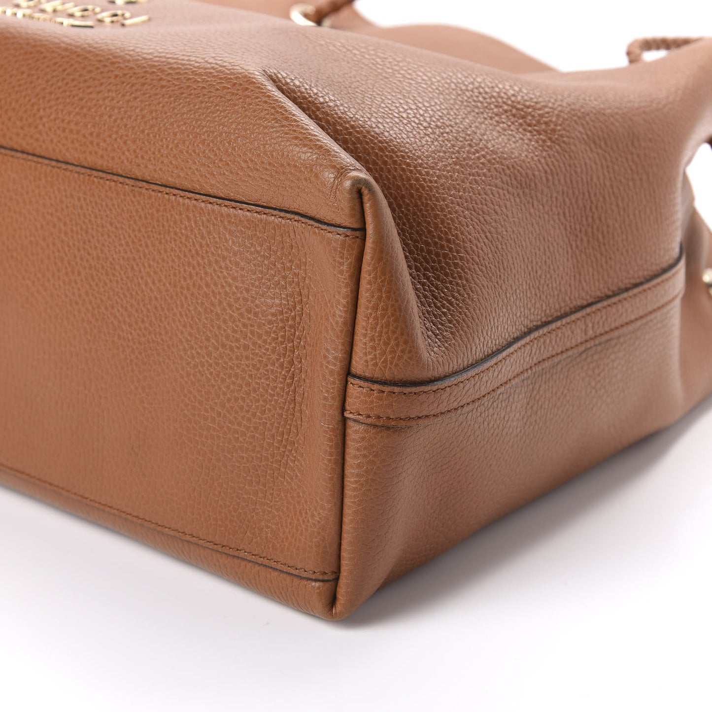 Calfskin Large Gifford Braided Handle Tote Saffron