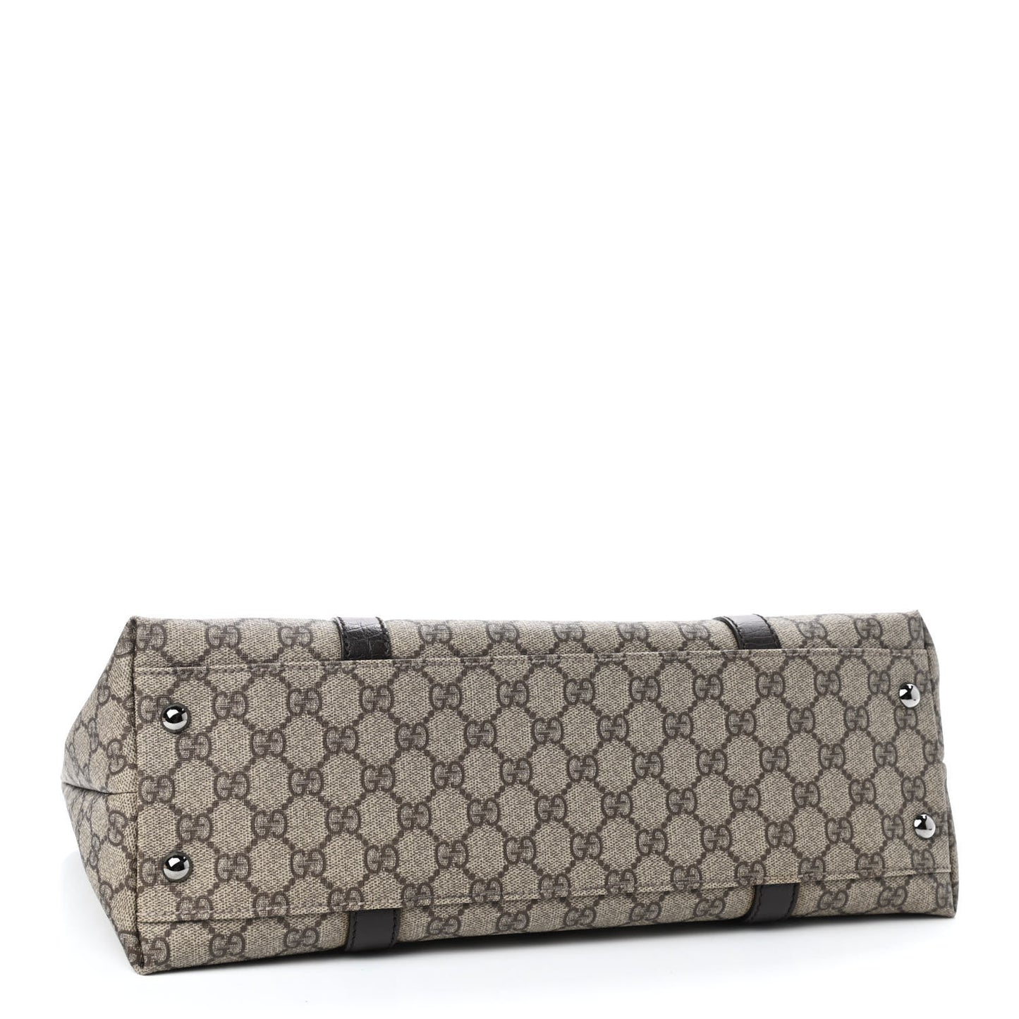 GG Plus Monogram Medium Joy Tote Dark Brown