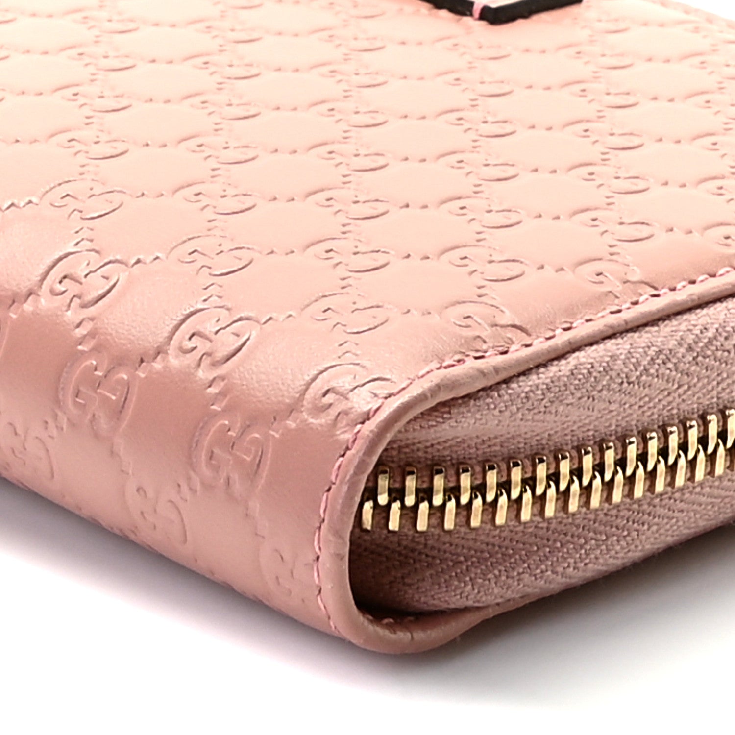 Gucci Soft Microguccissima Zip Around Organizer Wallet Soft Pink 7 of 9