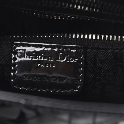 Christian Dior Patent Cannage Mini Lady Dior Black 7 of 11