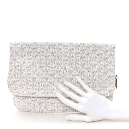 Goyard Goyardine Sainte Marie Soft Clutch White 2 of 7