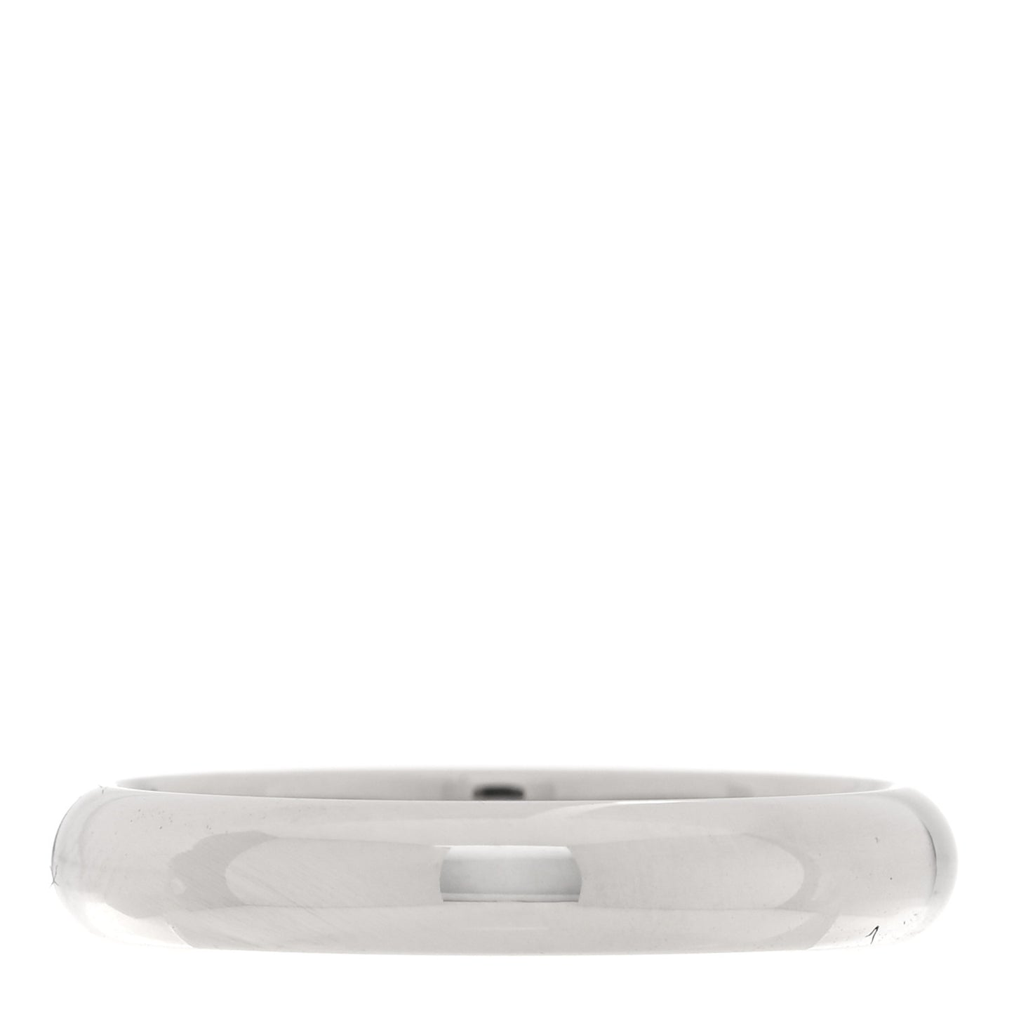 Platinum 3.5mm 1895 Wedding Band Ring 55 7.25