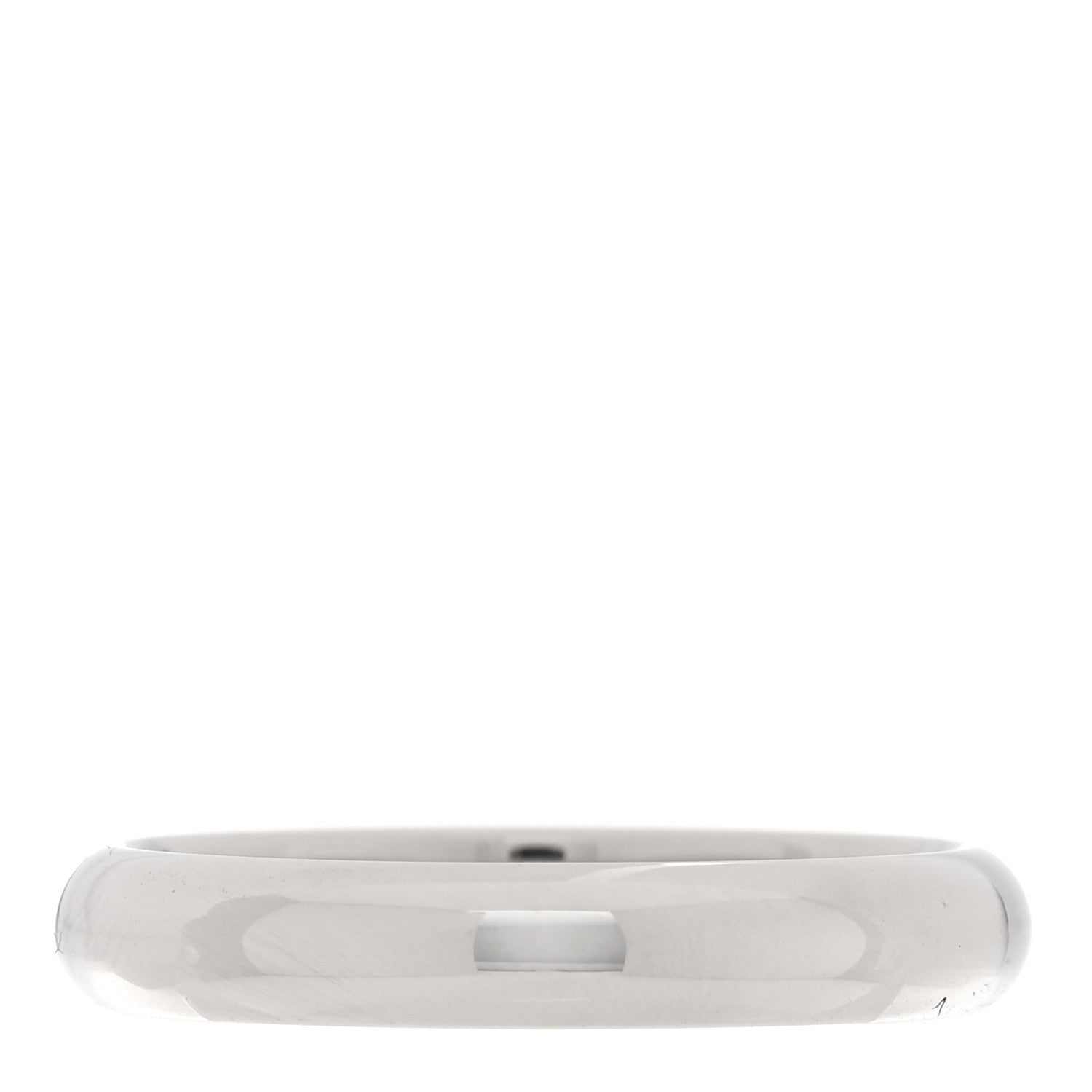Cartier Platinum 3.5mm 1895 Wedding Band Ring 55 7.25 1 of 5