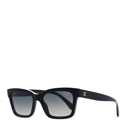 Chanel Acetate Polarized Square Sunglasses 5417 Black 1 of 7