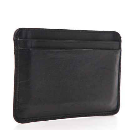 Chanel Calfskin Quilted Cambon Card Holder Black 2 of 7