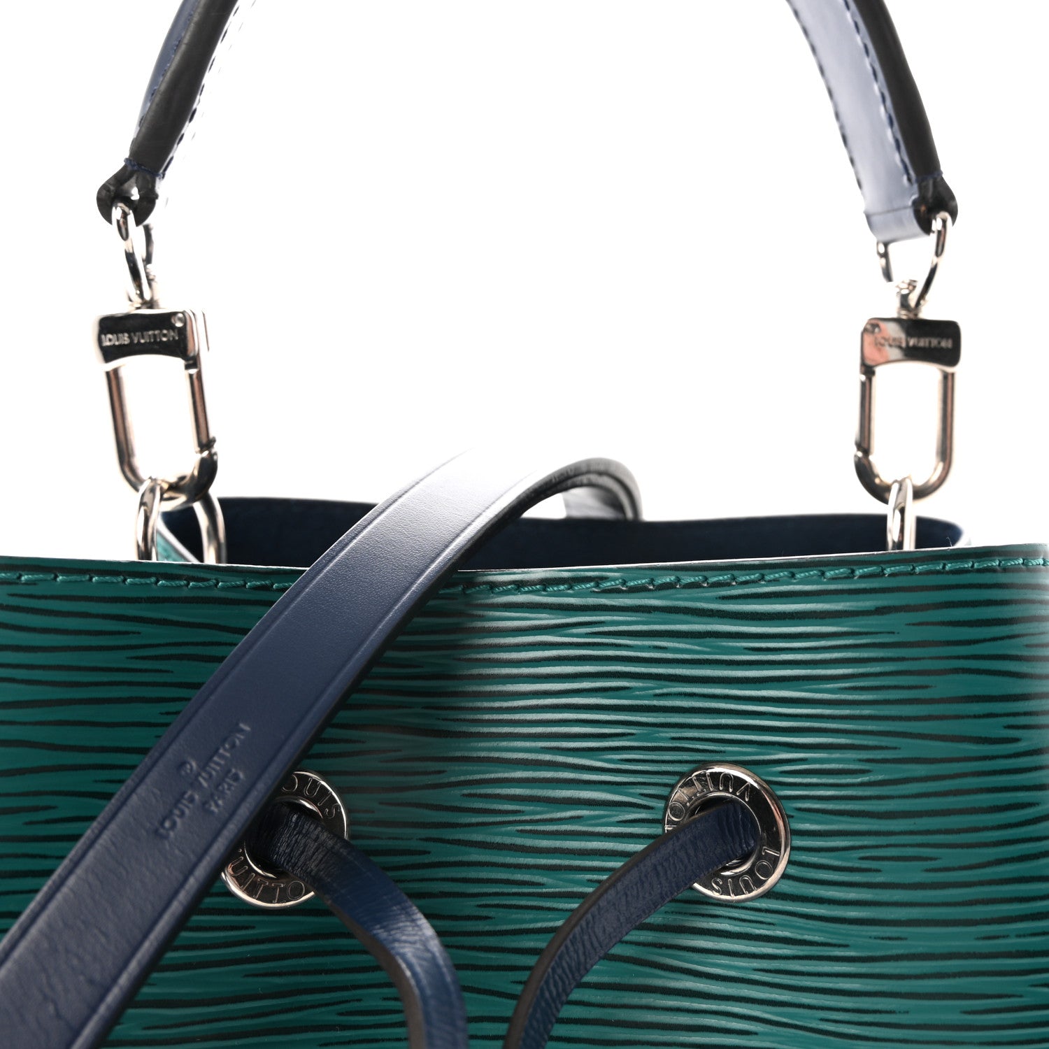 Louis Vuitton Epi Neonoe BB Emerald Green Indigo 8 of 10