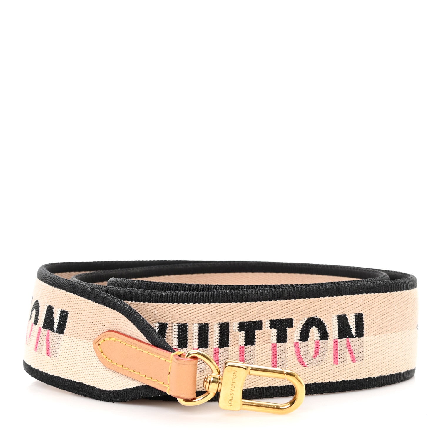 Louis Vuitton Jacquard Speedy Bandouliere 20 Shoulder Strap Black 1 of 3