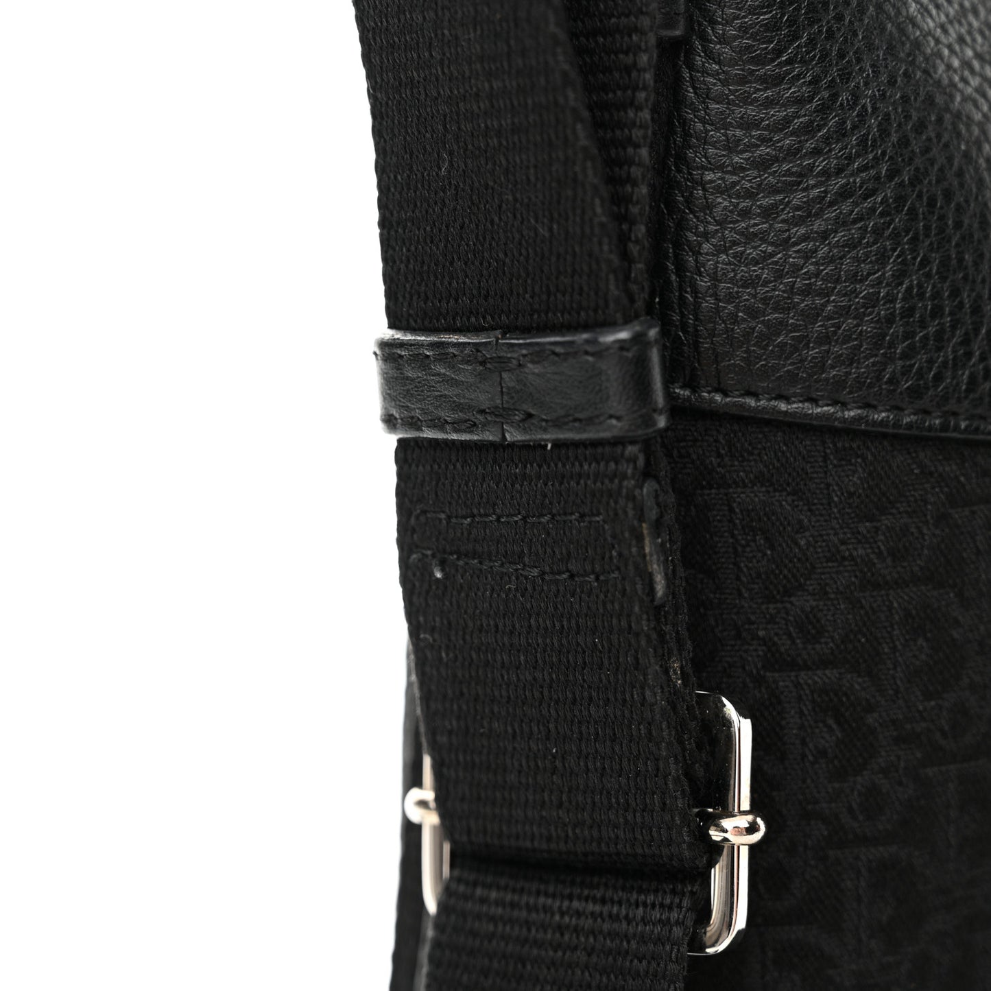 Monogram Street Chic Messenger Black