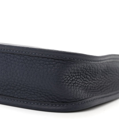 Hermes Taurillon Clemence Evelyne TPM Bleu Nuit 10 of 11