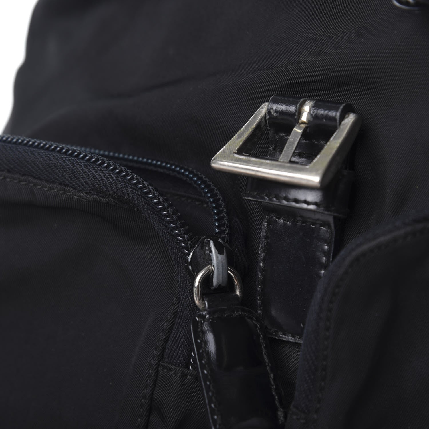 Prada Tessuto Nylon Vela Small Backpack Black 12 of 12