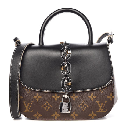 Louis Vuitton Calfskin Monogram Chain It Bag PM Black 1 of 8