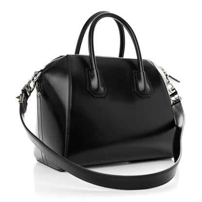 Givenchy Shiny Lord Calfskin Medium Antigona Black 3 of 10
