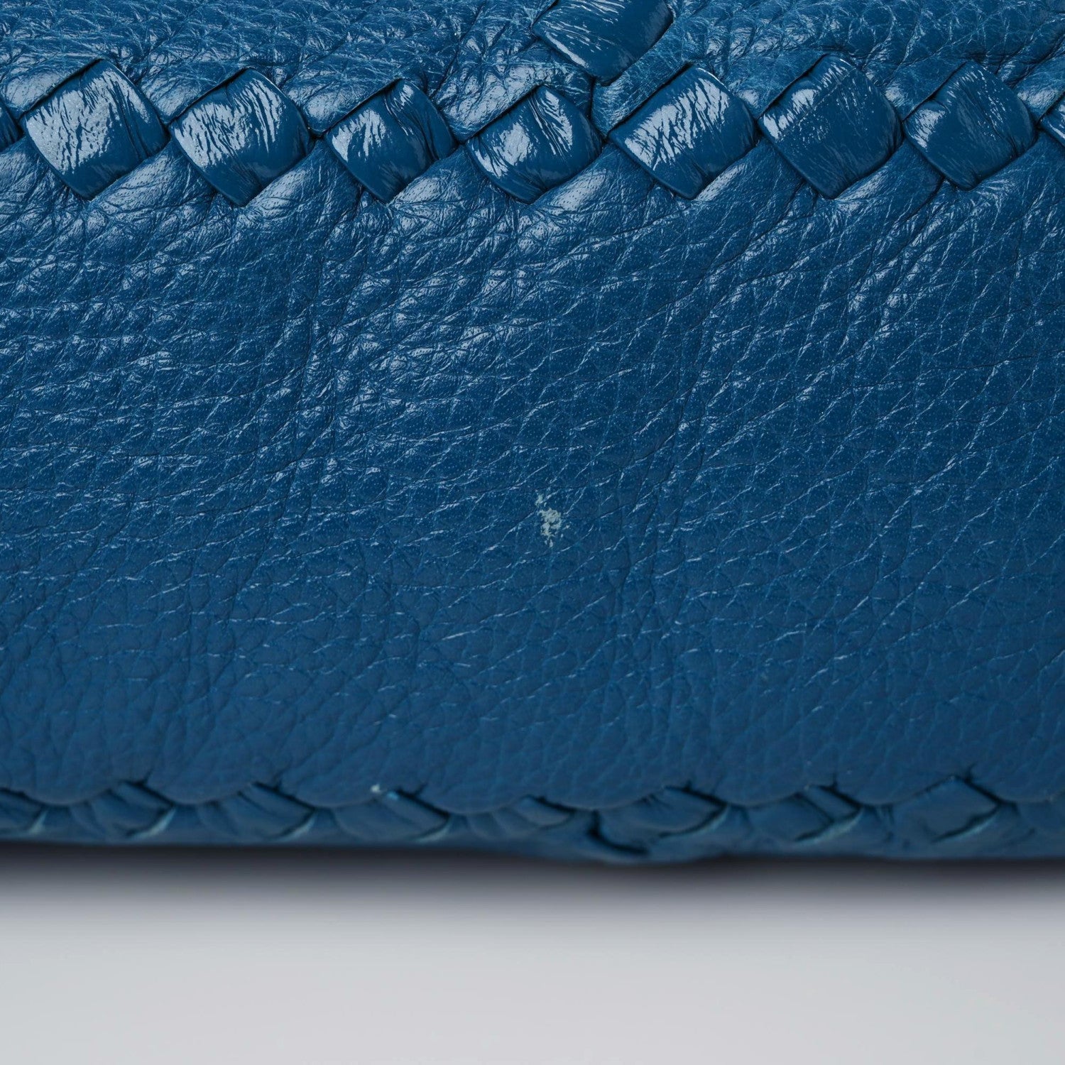 Bottega Veneta Washed Cervo Deerskin Large Hobo Blue 8 of 18