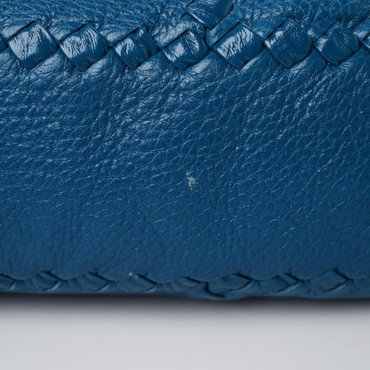 Bottega Veneta Washed Cervo Deerskin Large Hobo Blue 8 of 18