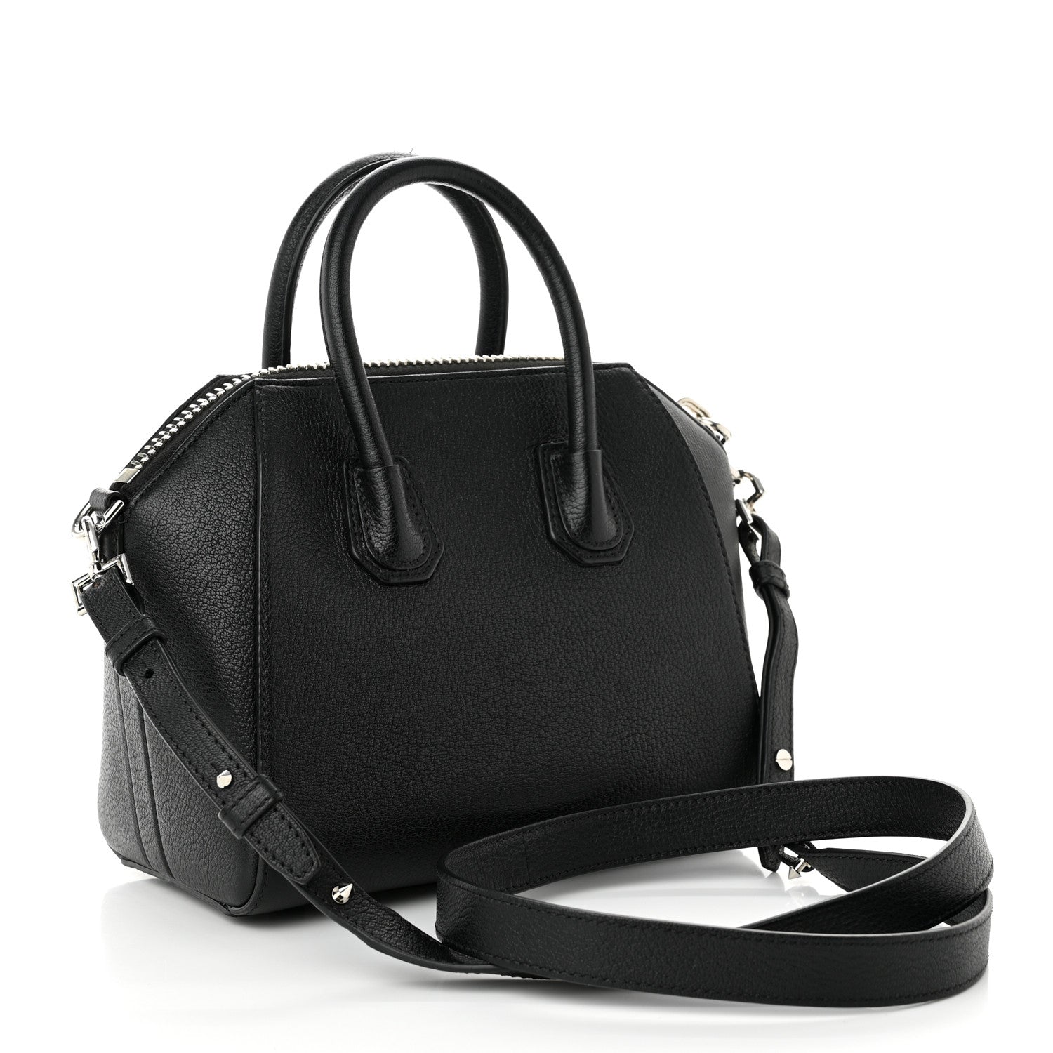 Givenchy Sugar Goatskin Mini Antigona Black 3 of 11