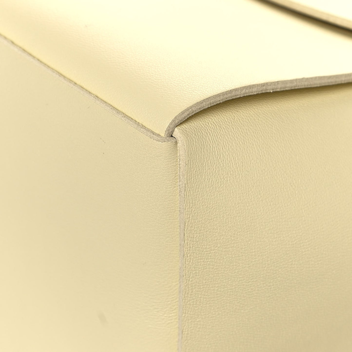 Grained Calfskin Intrecciato Small Arco Tote Ice Cream