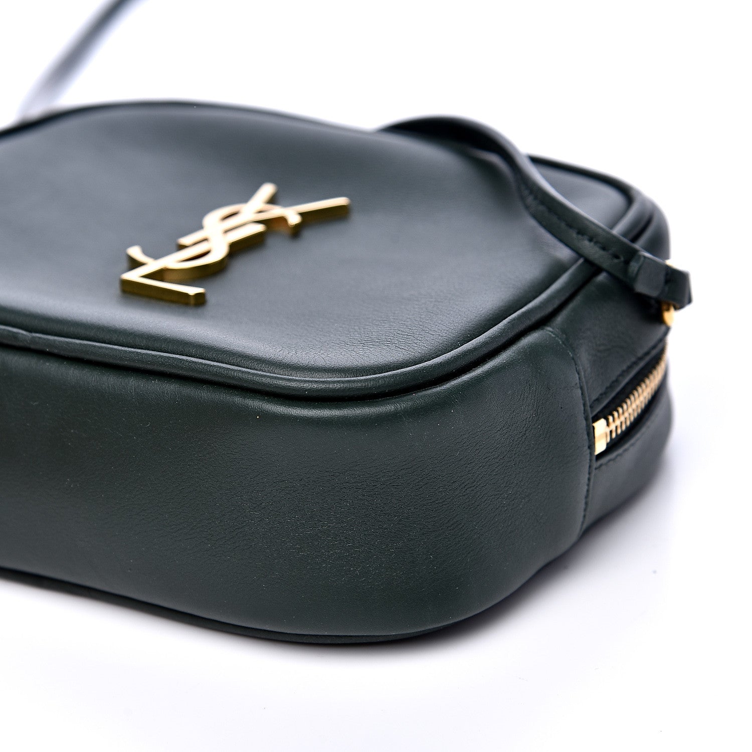 Saint Laurent Nappa Monogram Blogger Bag Vert Fonce 8 of 9