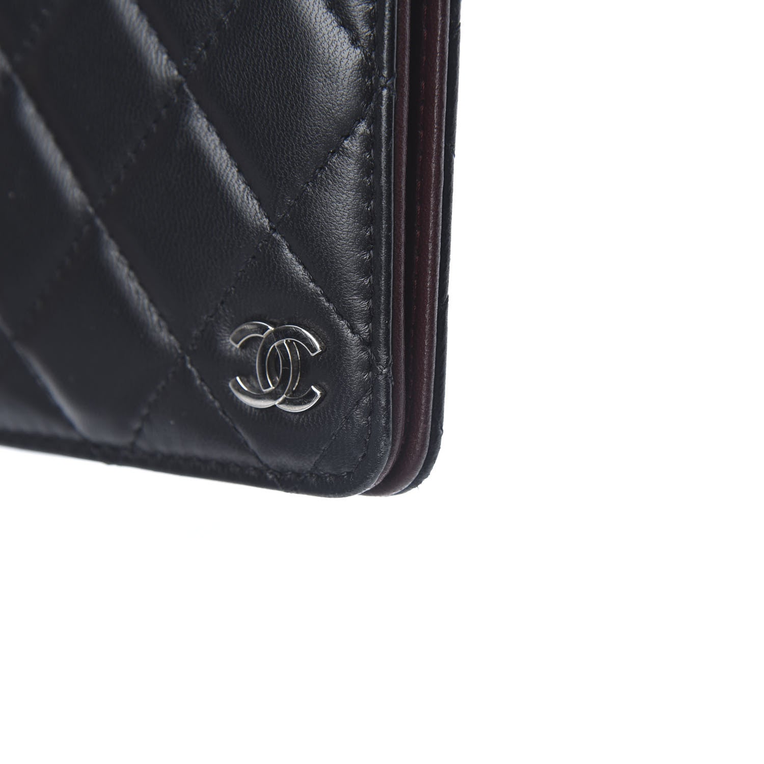 Chanel Lambskin Quilted Large Agenda Cover Black 11 of 13