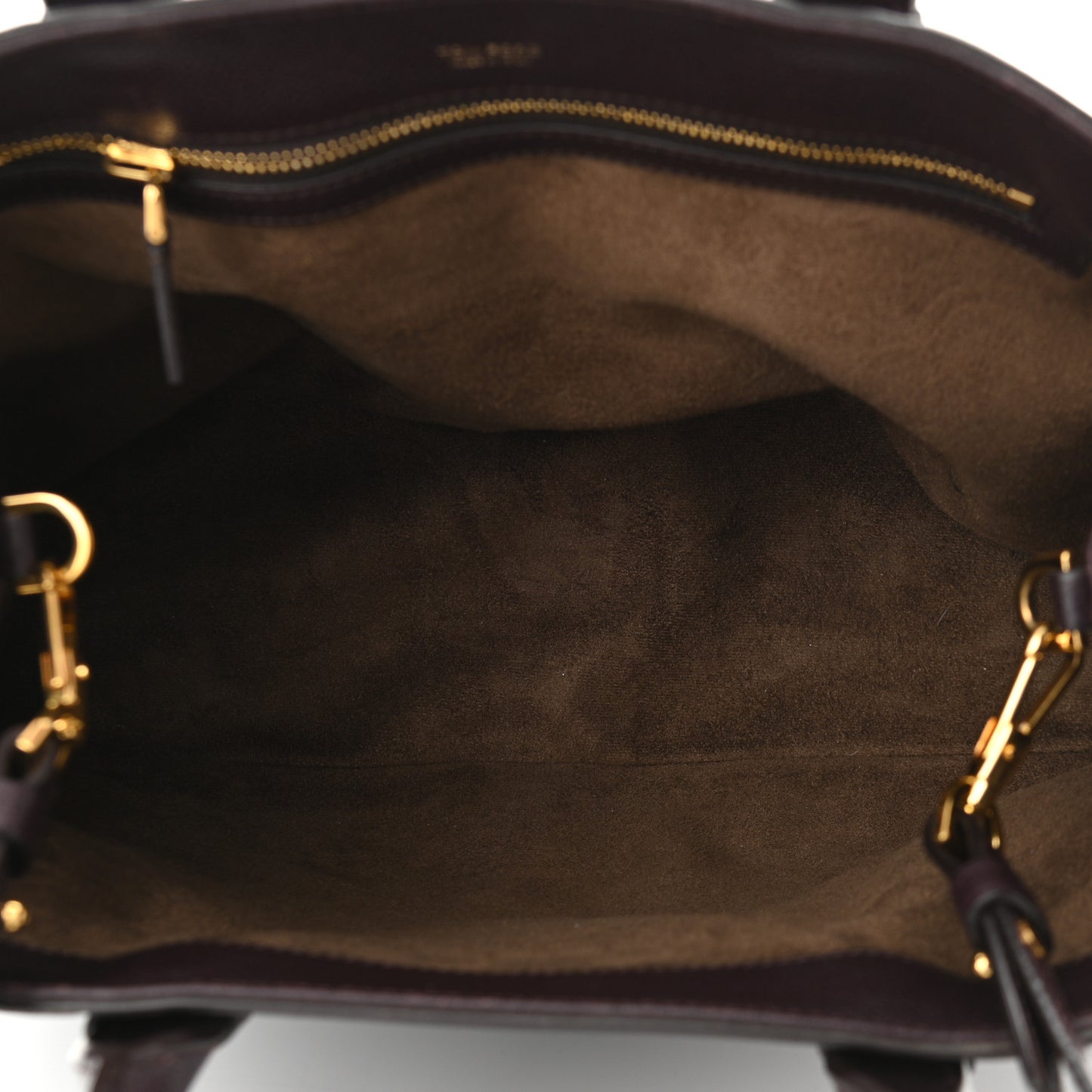 Pebbled Calfskin Medium Jennifer Zip Tote Wine