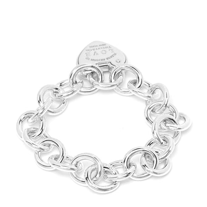 Tiffany Sterling Silver Return to Tiffany Love Lock Bracelet 3 of 4