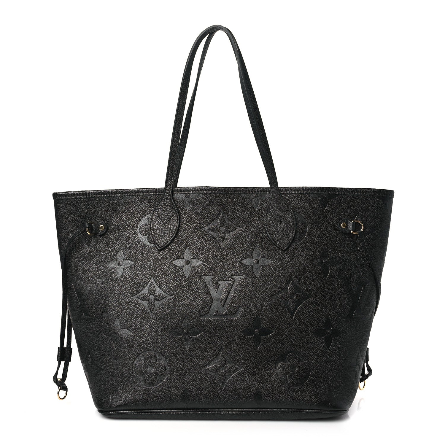 Louis Vuitton Empreinte Monogram Giant Neverfull MM Black 1 of 10