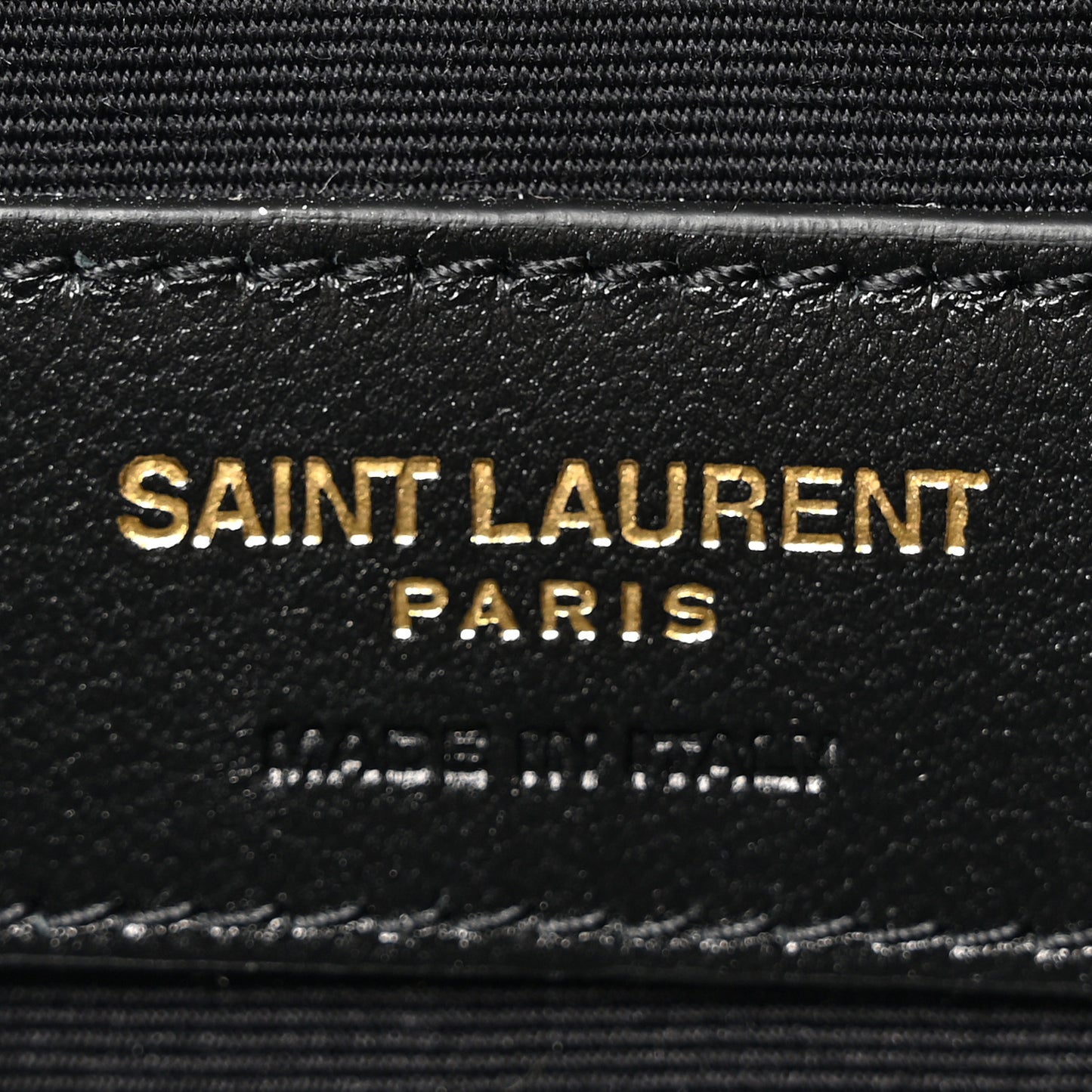 Grain De Poudre Chevron Monogram Bill Pouch Senape Yellow