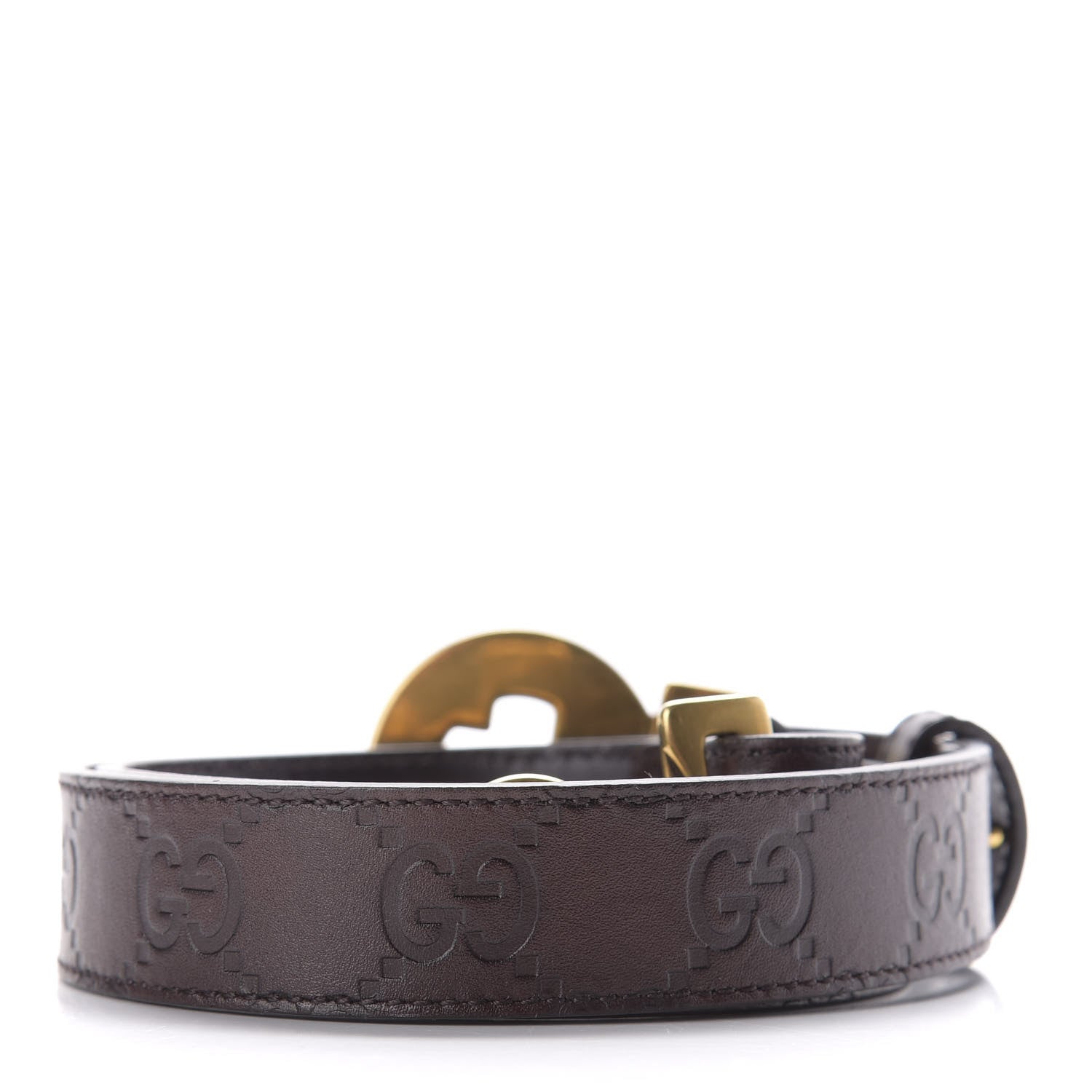 Gucci Guccissima Hysteria Belt 80 32 Brown 3 of 10