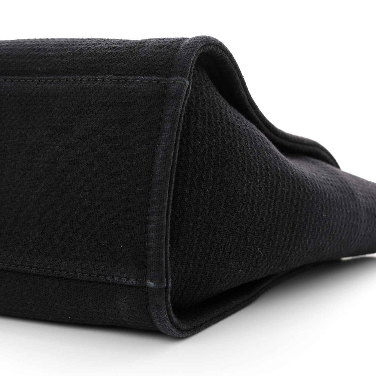 Chanel Mixed Fibers Small Deauville Tote Black 10 of 15