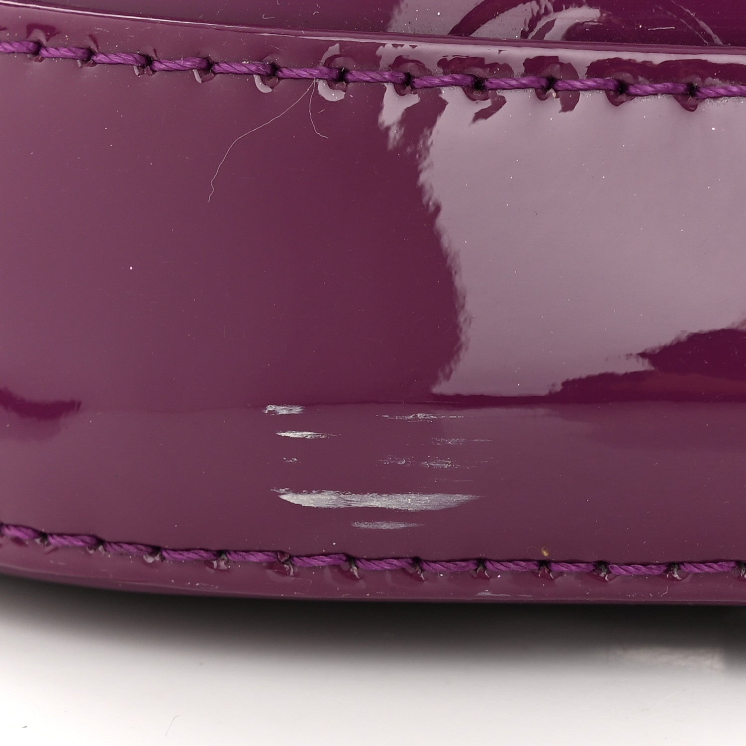 Louis Vuitton Vernis Alma MM Amethyste 10 of 12