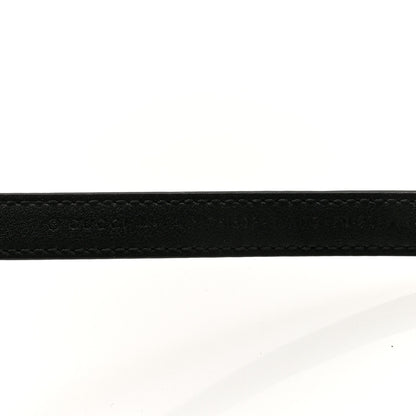 Gucci Plutone Calfskin Gucci Buckle 20mm Thin Belt 70 28 Black 3 of 4