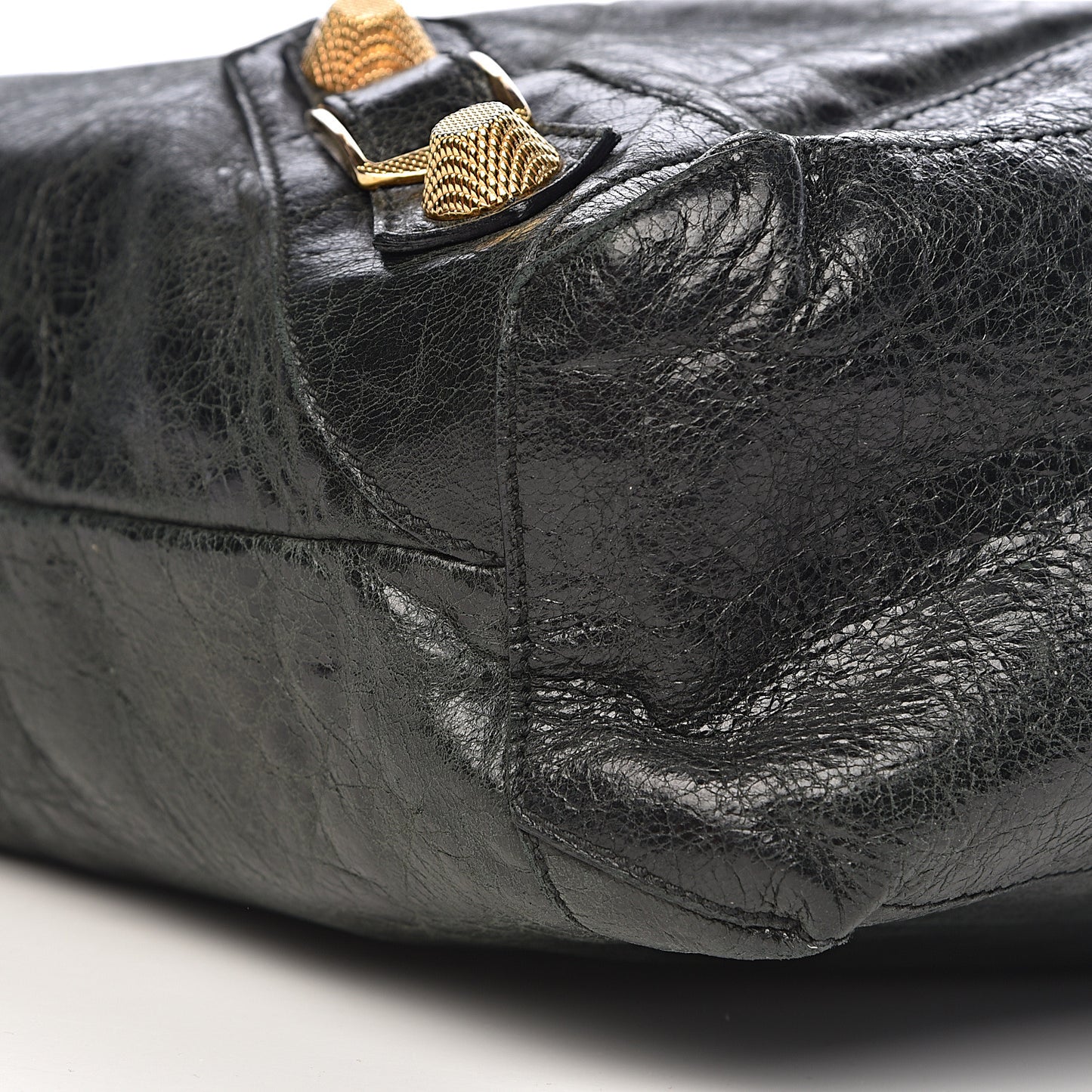 Chevre Giant 21 Gold Hardware Day Hobo Black