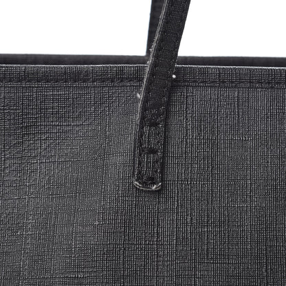 Fendi Zucca Spalmati Large Roll Tote Black 12 of 15