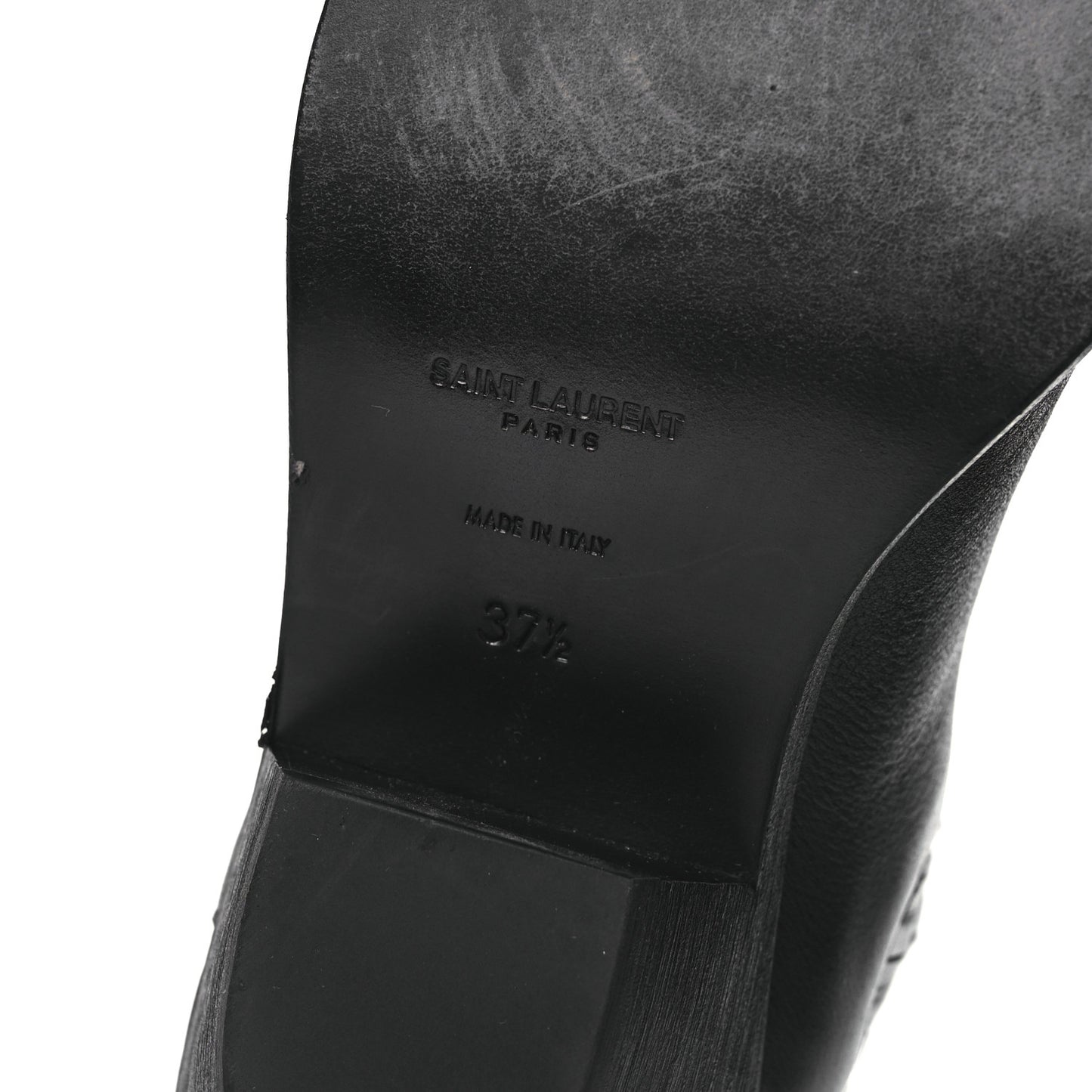 Calfskin Brit Souple Ankle Boots 37.5 Black