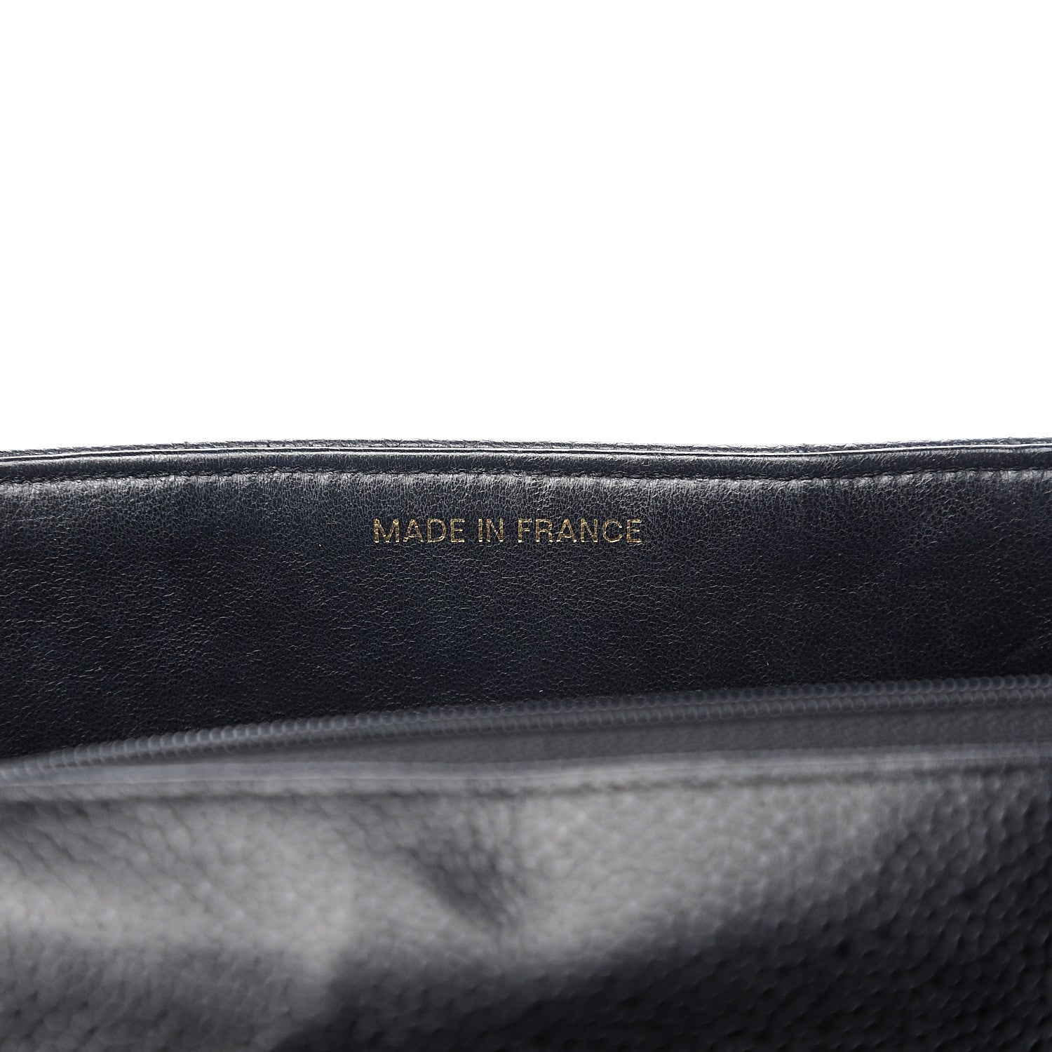 Chanel Caviar Vertical Quilted Jumbo Single Flap Black 6 of 14
