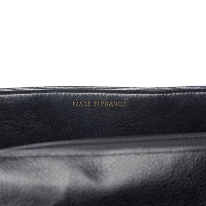 Chanel Caviar Vertical Quilted Jumbo Single Flap Black 6 of 14