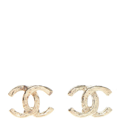 Chanel Twisted CC Earrings Gold 1 of 4