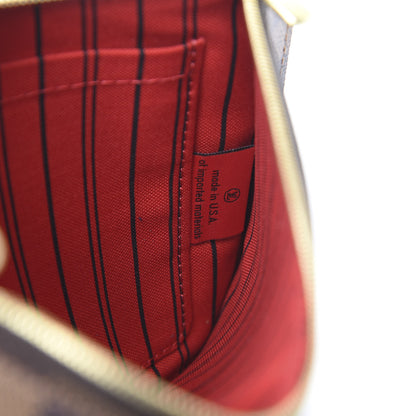 Louis Vuitton Damier Ebene Neverfull MM GM Pochette 6 of 7