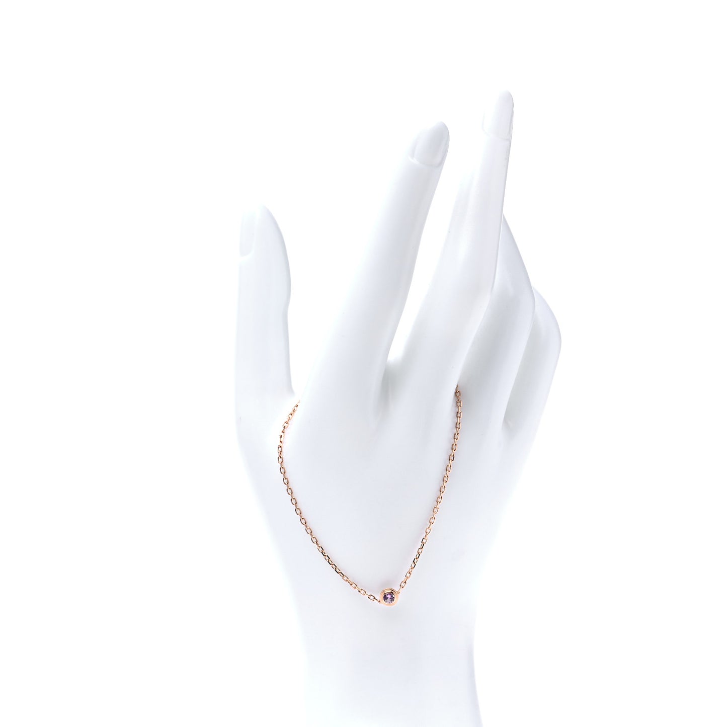 18K Pink Gold Pink Sapphire D'Amour Bracelet