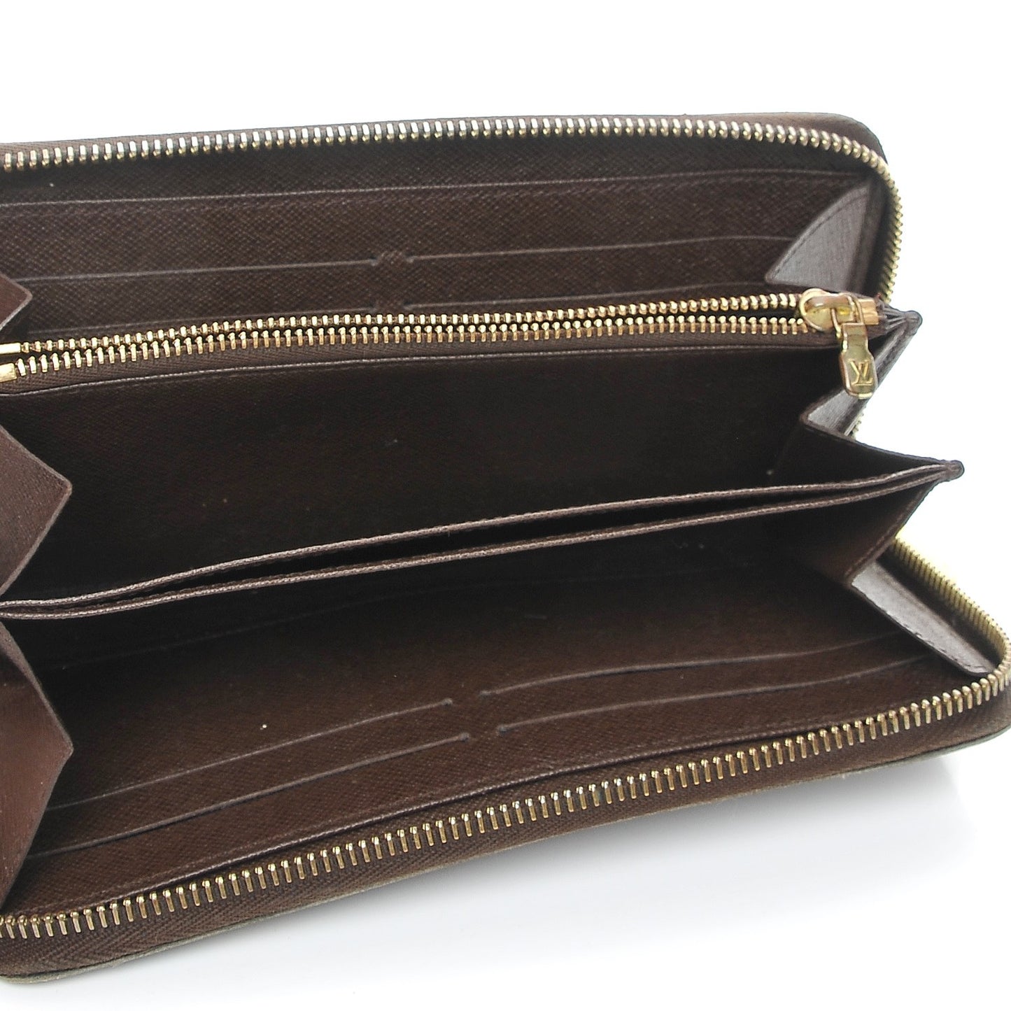 Damier Ebene Zippy Wallet