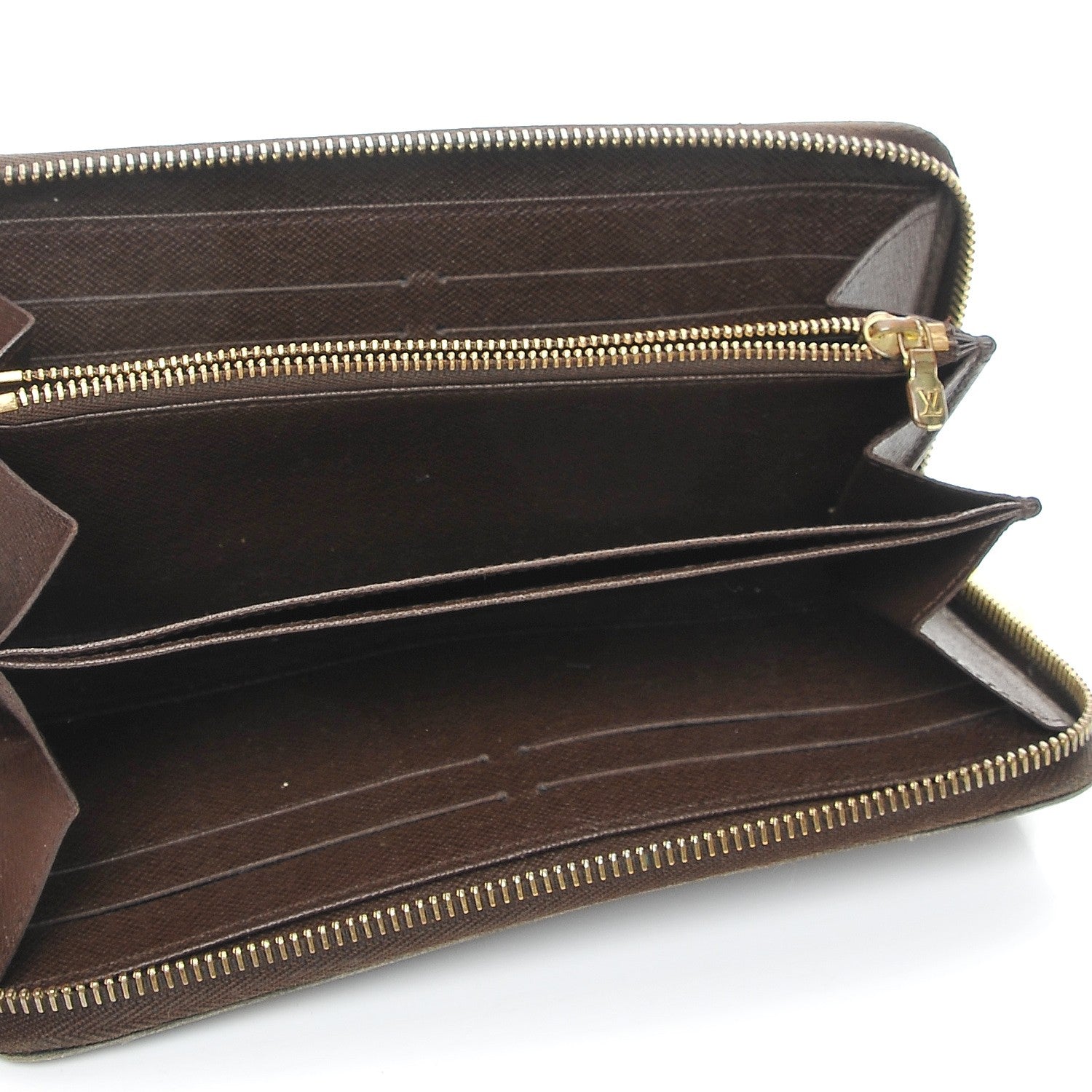 Louis Vuitton Damier Ebene Zippy Wallet 5 of 8