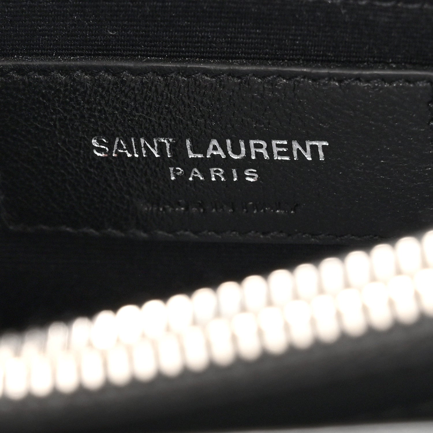 Saint Laurent Calfskin Y Quilted Monogram Medium Loulou Satchel Storm 6 of 10