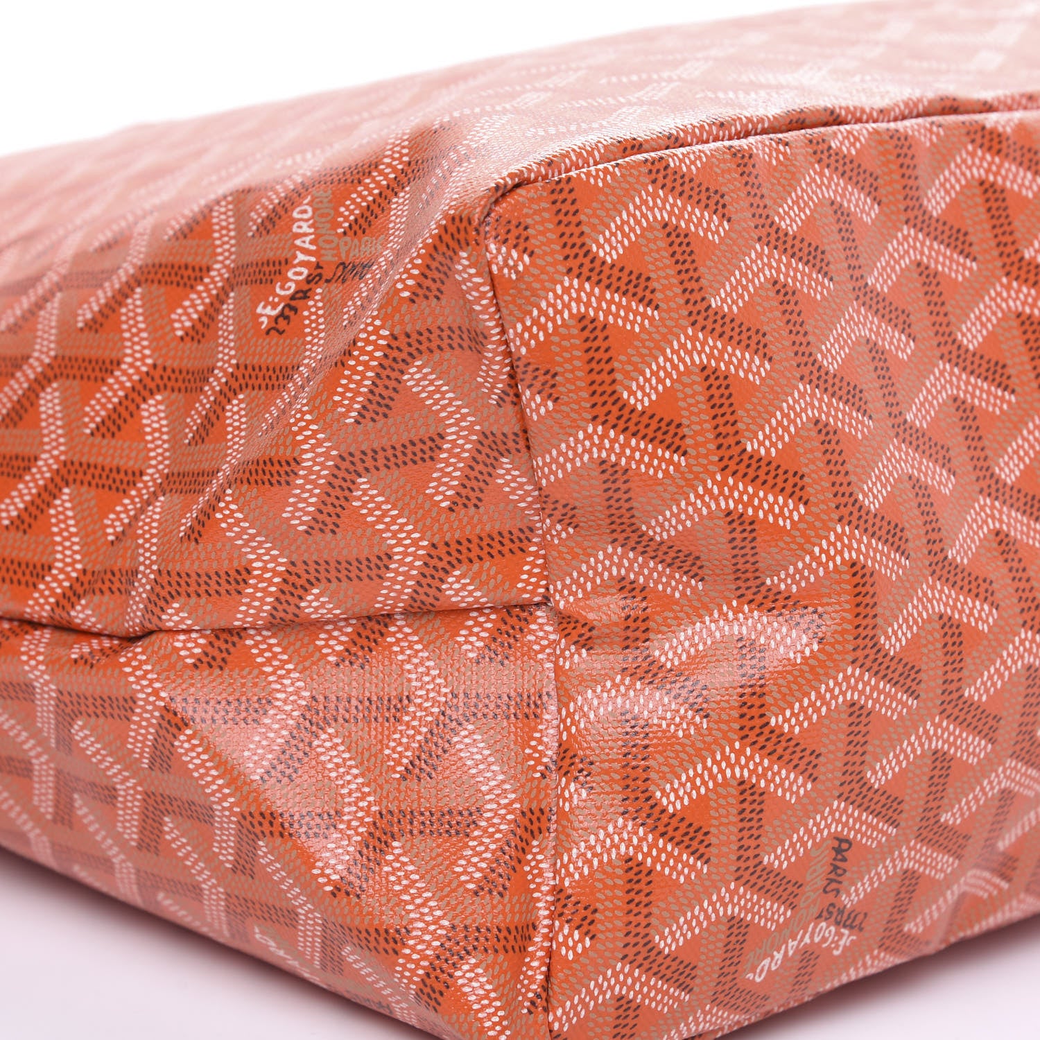 Goyard Goyardine Saint Louis PM Orange 8 of 9