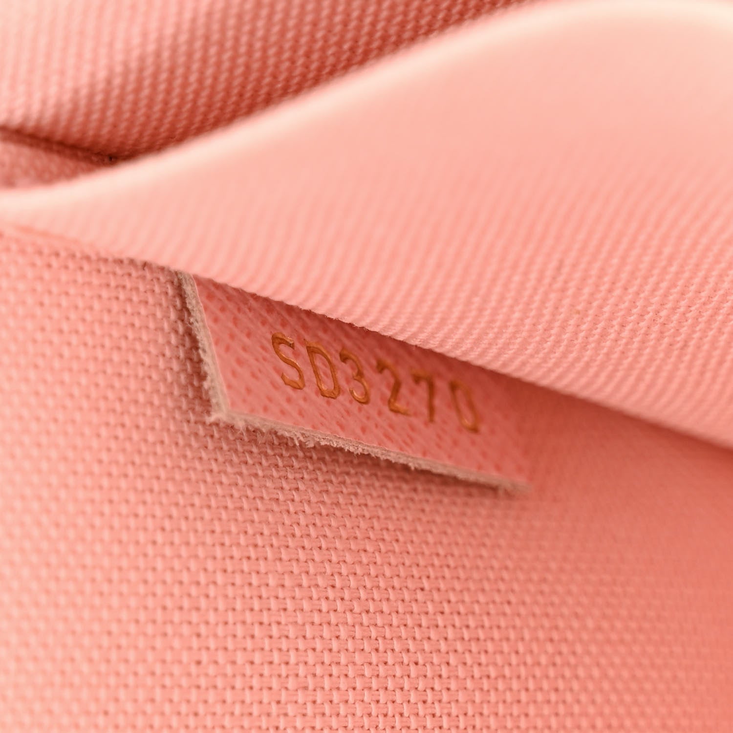 Louis Vuitton Damier Azur Pochette Felicie Chain Wallet Rose Ballerine 8 of 12