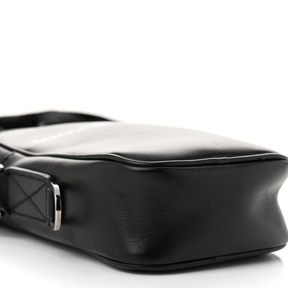 Dolce & Gabbana Calfskin Logo Crossbody Bag Black 8 of 9