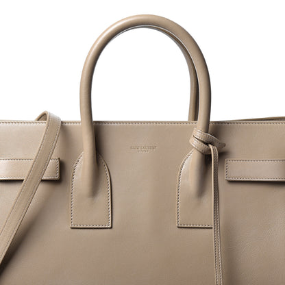 Saint Laurent Calfskin Small Sac De Jour Beige 7 of 9