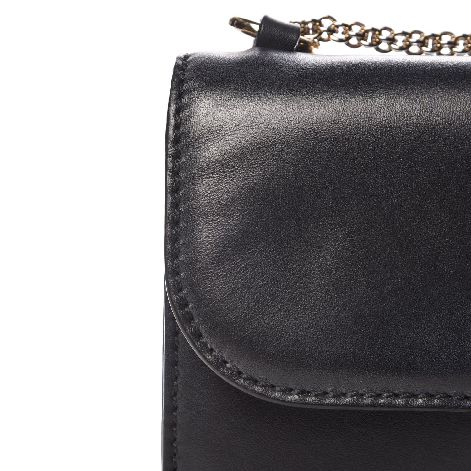 Valentino Garavani Vitello Small Glam Lock Rockstud Flap Black 12 of 12